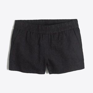 J.Crew Factory 3" Floral Jacquard Pull-On Shorts